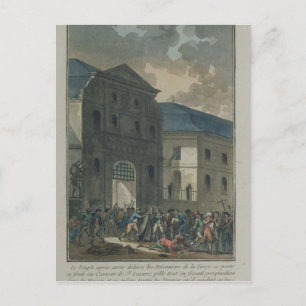 Het dorp Saint-Lazare Briefkaart