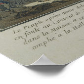 Het dorp Saint-Lazare Poster (Hoek)