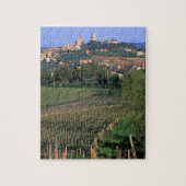 Het dorp San Gimignano zit in het rolrooster Legpuzzel (Verticaal)