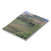 Het dorp San Gimignano zit in het rolrooster Notitieblok (Linkerzijde)