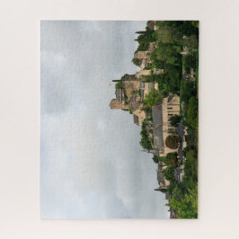 Het dorp Turenne in Frankrijk Legpuzzel