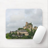 Het dorp Turenne in Frankrijk Muismat (Met muis)