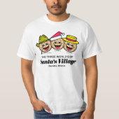 Het dorp van de Drie Wereld van Santa, Dundee, IL T-shirt (Voorkant)
