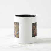 Het dorp van een Boerderij Mok (Midden)