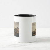 Het dorp van een kerk tijdens de revolutie mok (Midden)