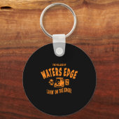 Het dorp Waters Edge Tv Fl golfkar ontwerp Sleutelhanger (Voorkant)