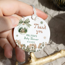 Het Dorp Winter Baby Shower Bedankt