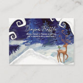 Het Dorp Winter Fee Baby Ruffle Kaart (Voorkant)