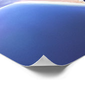 Het dorpje Gingerbrood in de sneeuw | AI Art Poste Poster (Hoek)