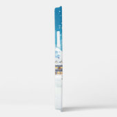 Het dorpswinterlandschap met sneeuw bedekt Case-Mate iPhone case (Achterkant / Rechts)