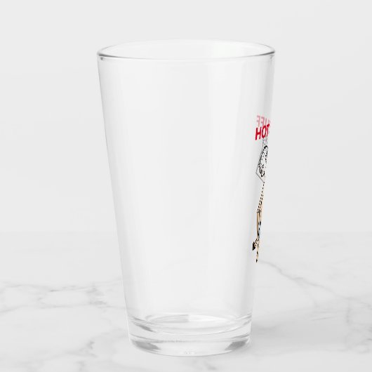 Het dorstige man glas (Rechts)