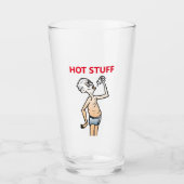 Het dorstige man glas (Voorkant)