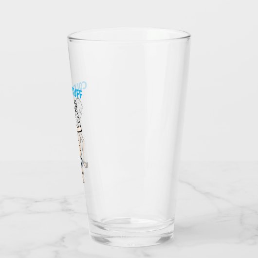Het dorstige man glas (Links)