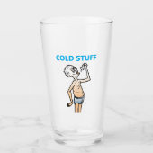 Het dorstige man glas (Voorkant)