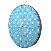 HET DOT Blue Polka Dot Dart Board Dartbord (Voorkant Rechts)