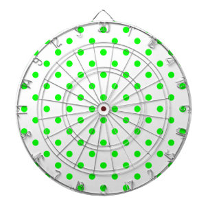 HET DOT Green Polka Dot Dart Board Dartbord