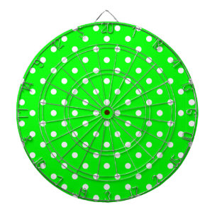 HET DOT Green Polka Dot Dart Board Dartbord