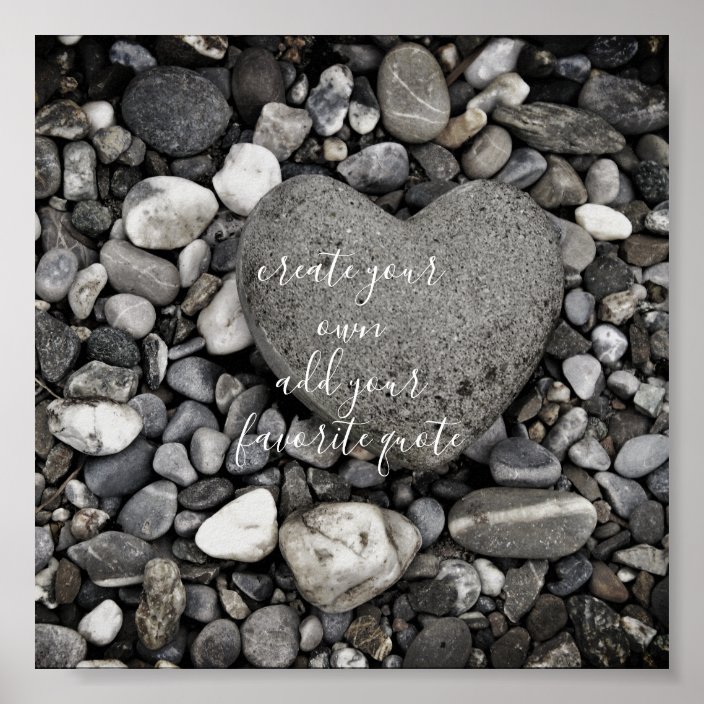 het douane poster voegt uw eigen citaat toe Zazzle.nl