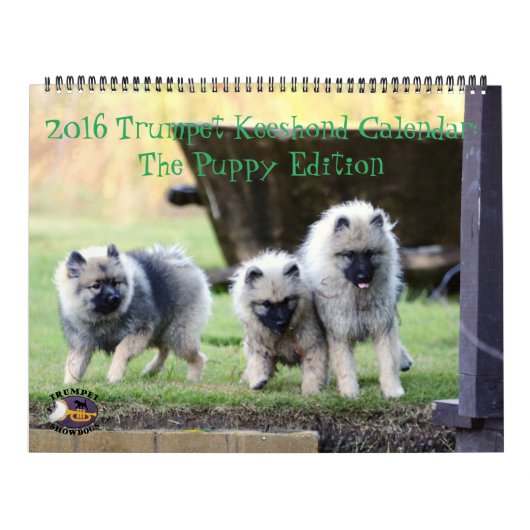 Het draaiboek van 2016: Puppy Edition Kalender (Hoes)