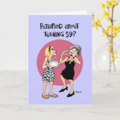 Het draaien 59 opnieuw Verjaardagsgroet Kaart (Gele Bloem)