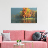 Het draaien canvas afdruk (Insitu (Woonkamer))