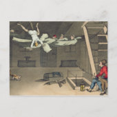 Het draaien in - en weer uit bord van 'The Advent' Briefkaart (Voorkant)