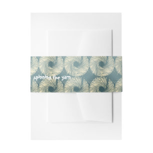 "Het draaien van de garen" Uitnodigingen Wikkel