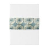 "Het draaien van de garen" Uitnodigingen Wikkel (Achterkant Voorbeeld)