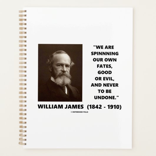 Het draaien van onze eigen Fates Good of Evil Jame Planner (Voorkant)