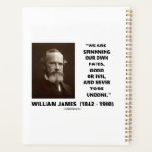 Het draaien van onze eigen Fates Good of Evil Jame Planner (Achterkant)