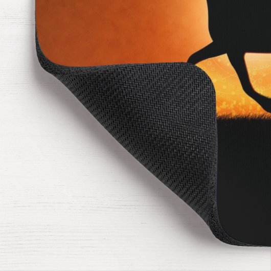 Het draaiende paard muismat (Hoek)