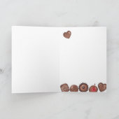 Het draait allemaal om Chocolate Kaart - Groet aan (Binnen)