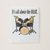 Het draait allemaal om de Beat Legpuzzel (Verticaal)