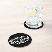 Het draait allemaal om de bier ronde kartonnen onderzetter (Insitu)