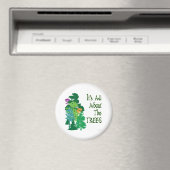 Het draait allemaal om de groene slogan van bomen magneet (Insitu (Vaatwasser))