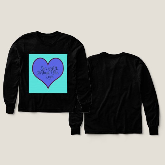 Het draait allemaal om de liefde (Voorkant /achterkant)