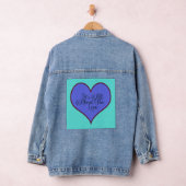 Het draait allemaal om de liefde denim jacket (Hangar)