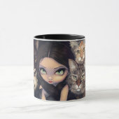 "Het draait allemaal om de Mok van de katten" (Midden)