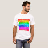 Het draait allemaal om de Rainbow Love 03 T-shirt (Voorkant volledig)