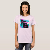 Het draait allemaal om de schoenen t-shirt (Voorkant volledig)