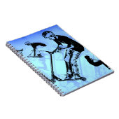 Het draait allemaal om de scooter. - Scooter Trick Notitieboek (Rechterzijde)