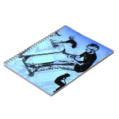 Het draait allemaal om de scooter. - Scooter Trick Notitieboek (Linkerzijde)