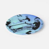 Het draait allemaal om de scooter. - Scooter Trick Papieren Bordje (Gekanteld)