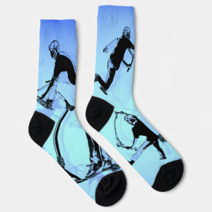 Het draait allemaal om de scooter. - Scooter Trick Sokken