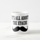 Het draait allemaal om de Stache Koffiemok (Center)