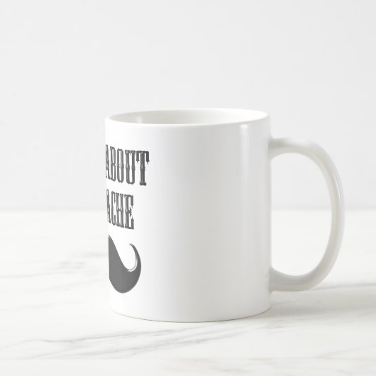 Het draait allemaal om de Stache Koffiemok (Rechts)