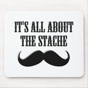 Het draait allemaal om de Stache Muismat