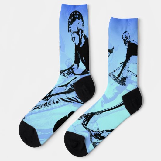 Het draait allemaal om de step! - Step Truc Sokken (Links)