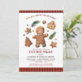 Het draait allemaal om die bakkoekjes ruilen kaart (Staand voorkant)