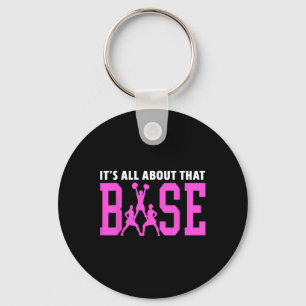 Het draait allemaal om die Base Team Support Cheer Sleutelhanger